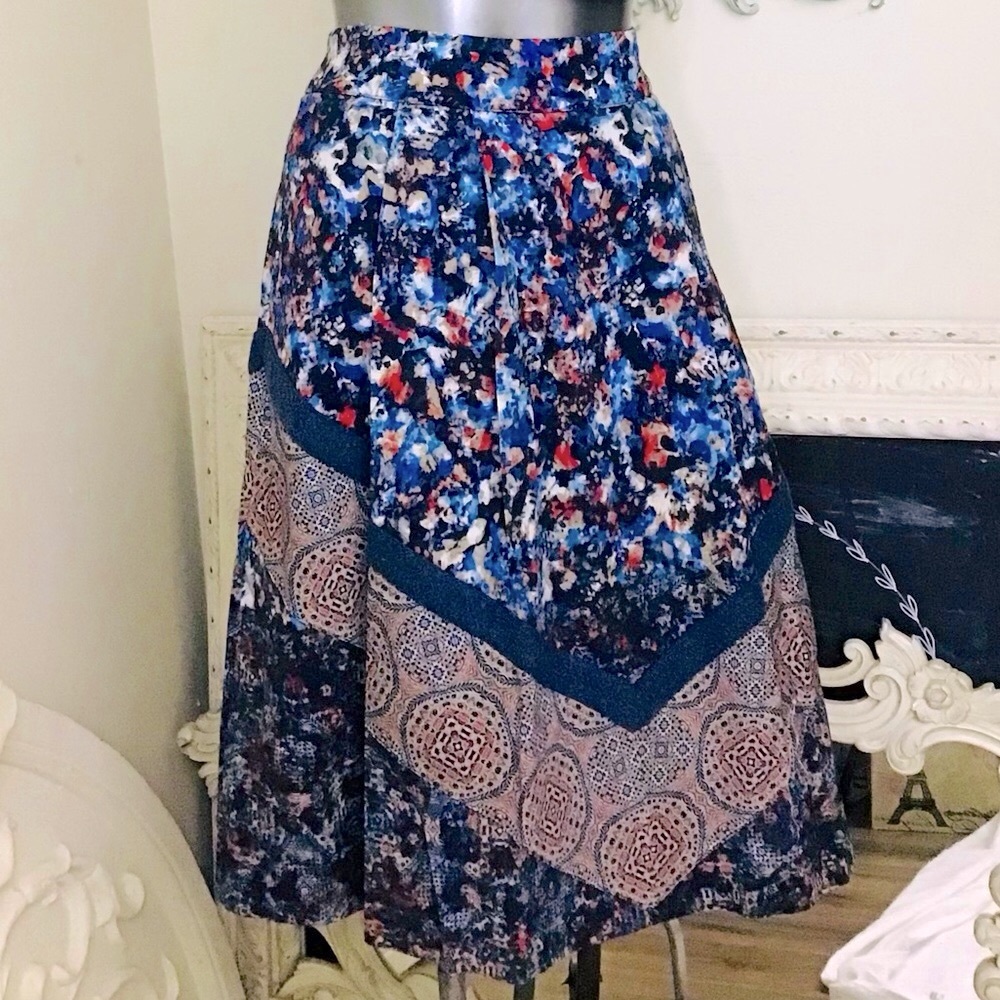 Tracey Reese Plenty Tribal Print Skirt